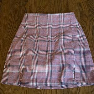 brandy melville mini pleated skirt one size